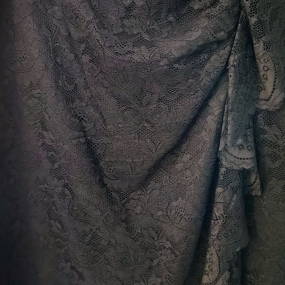 Women's Black ETCETERA cute Black Lace Size 4. Very Good Condition. - Picture 5 of 10